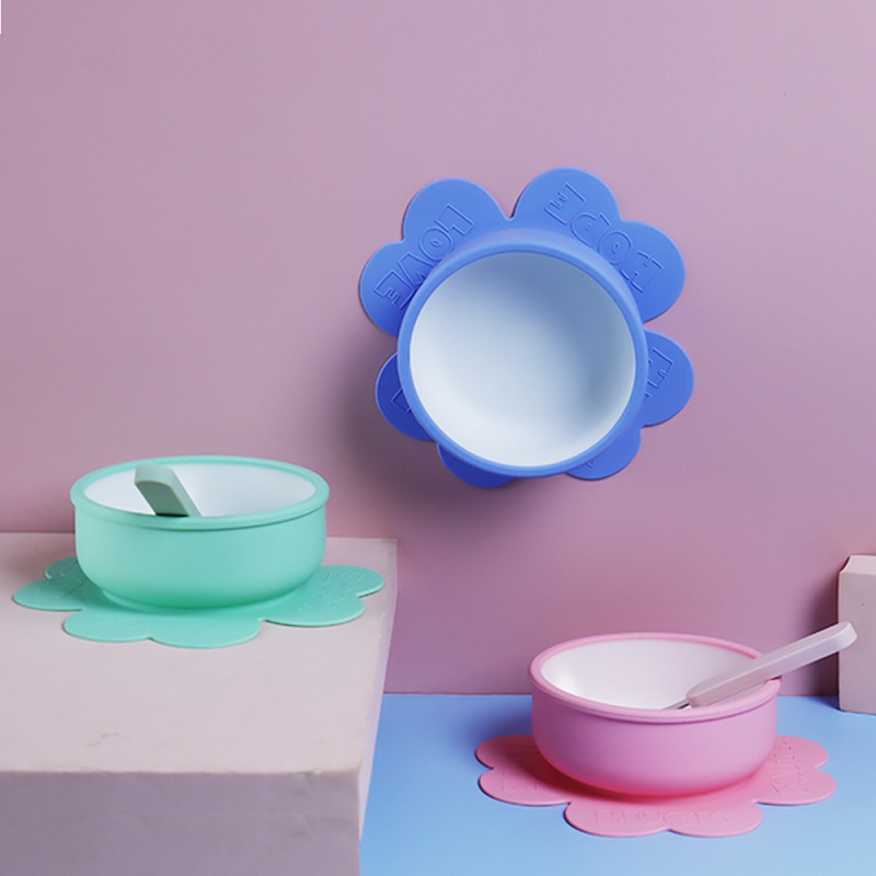silicone suction bowl silicone baby care products