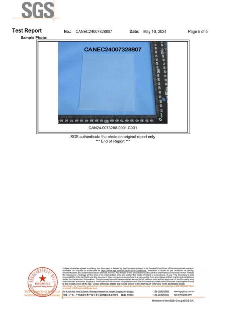 baby product material certification